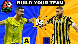 WHICH DO YOU PREFER? CHOOSE PLAYERS TO BUILD YOUR TEAM ⚽ QUIZ FOOTBALL 2023