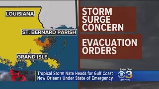 New Orleans Under State Of Emergency As Tropical Storm Nate
