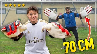 🧤 Ho COMPRATO i GUANTI DA PORTIERE più GRANDI al MONDO! *introvabili*