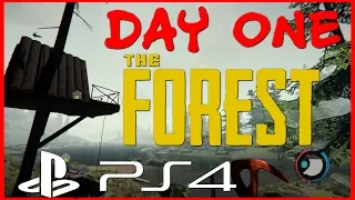 The forest PS4 | Day One | ep1