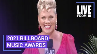 Pink is Honored With Icon Award at the 2021 BBMAs | E! Red Carpet & Award Shows