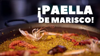 ¡Aprende la  Paella de Marisco Auténtica!