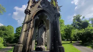 Cathcart cemetery.A beautiful Victorian Park cemetery #death #gravestones #cemeterylovers #glasgow