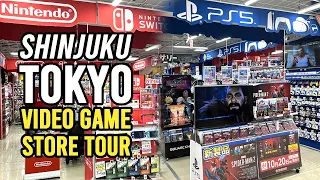 Walk in Japan | Shinjuku Bic Camera Video Game Store Tour