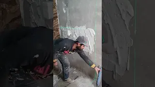 Amazing skills for installing bathroom wall tiles