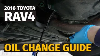 How To Change Oil On A 2013-2018 Toyota RAV4 - DIY Guide For EVERY Toyota (Almost)