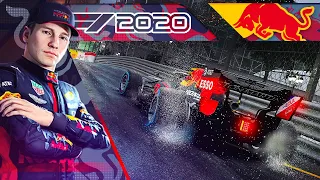 МОНАКО В ДОЖДЬ И ЛОПНУВШАЯ ПОКРЫШКА - КАРЬЕРА F1 2020 #163