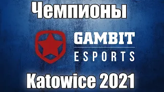 Gambit IEM Katowice 2021 Champions/ Гамбит 2021 Чемпионы