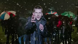 Now You See Me 2 Rain scene (Jesse Eisenberg)