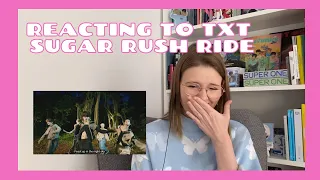 Moa reacting to TXT (투모로우바이투게더) 'Sugar Rush Ride'