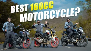 TVS Apache RTR 160 4V vs Yamaha MT-15 V2.0 vs Bajaj Pulsar NS160 | Kaunsi Hai Best 160cc Motorcycle?