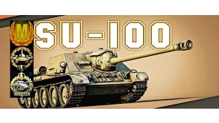 SU-100 world of tank blitz Ace gameplays