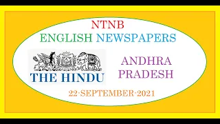 THE HINDU AP 22 SEPTEMBER 2021 WEDNESDAY