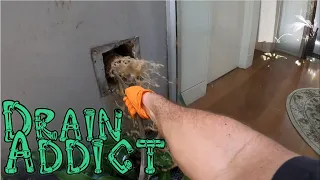 Blocked Drain 546 ( WARNING! Flashing bathroom light in video may cause a seizure)