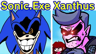 Friday Night Funkin' VS Sonic.EXE Undying Phoenix & All Secrets (FNF Mod/Xanthus/Majin Sonic/Lord X)