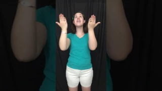 "What A Wonderful World" by Louis Armstrong (ASL cover)