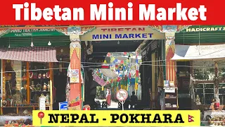 Tibetan Mini Market In NEPAL🇳🇵/ Pokhara Lhakar Gorshey / Tibetan Circle Dance / Lakeside - Pokhara