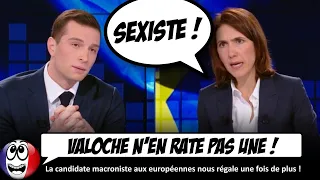 La macroniste Valérie Hayer se RIDICULISE durant son débat face à Jordan Bardella.