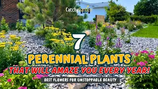 🌸🌱 UNSTOPPABLE BEAUTY: 7 PERENNIAL PLANTS THAT WILL AMAZE YOU EVERY YEAR! 🌿🌼 // Gardening Tips
