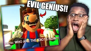 MARIO BECOMES A GENIUS! | SMG4: Smart Mario Reaction!