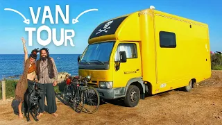 🔔👉Mira este CAMIÓN CAMPER👈🔔 No creerás como es el interior de este MOTORHOME 🌍VANTOUR 🌍