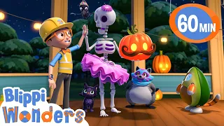 Halloween Party 🎃 | BLIPPI WONDERS | Moonbug Kids - Funny Cartoons and Animation