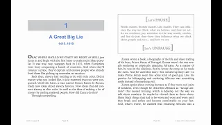 Stamped (For Kids) Chapter 1 - "A Great Big Lie"