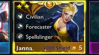 Janna 3 Star Gives 4000 Shield to ALL Mecha PRIME| Leona Insane Carry | TFT SET 8