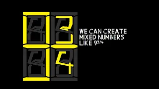 15 Segment Fraction Display Concept