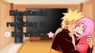 『Minato&Kushina reacting to 🍥NaruSaku🌸 』