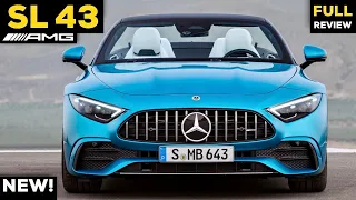 2022 MERCEDES AMG SL 43 ALL NEW BRUTAL SL Why It Will Be VERY POPULAR?! Exhaust SOUND!