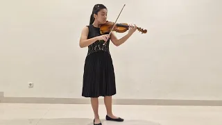 UPHVC-Isabelle Sharon Djajanto-Bach, Sonata for Solo Violin No.2 in A Minor, BMV 1003:IV. Allegro