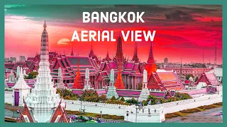 Bangkok Aerial View II Drone Footage II 4K II Thailand