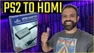 How to Connect PS2 to HDMI TV - KAICO HDMI Adapter for PlayStation 2