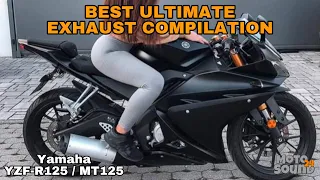 Yamaha YZF R125 Best Ultimate Exhaust Sound Compilation MT125