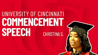 UC Commencement Fall 2021 Speaker | Christina S.