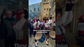 Scottish bagpipes in Jerusalem