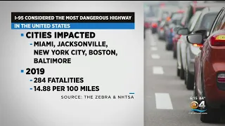 I-95 ranks No.1 for most dangerous highway in US