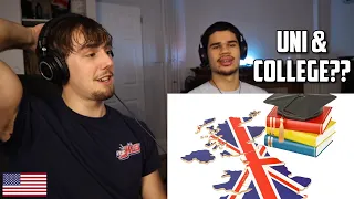 Americans React to the British Education System..