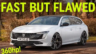 The GEEKIEST fast estate: Peugeot 508 PSE review