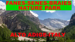 FANES-SENES-BRAIES NATURE PARK - GUIDANDO DAL CENTRO DEL PARCO FINO AL GATE DI INGRESSO-GOPRO