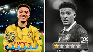 From Bench to UCL Final: Jadon Sancho's UCL Journey | How Environment Shapes Footballers