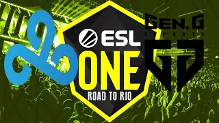 SEMI FINAL! Gen G vs Cloud9   ESL One ROAD TO RIO CSGO Highlights