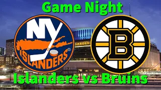 New York Islanders vs. Boston Bruins Reactions & Play by Play