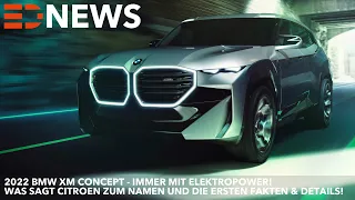 2022 BMW XM Concept V8 Benziner + Plug-In Hybrid mit 80 km Reichweite | BMW XM PHEV | Electric Drive