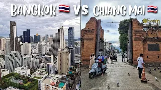 Bangkok VS. Chiang Mai 🇹🇭 Which Thailand City Is Best For Expats  | Lumpini Park Walk