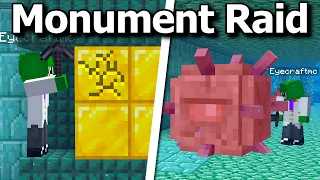 How to Find and Raid an Ocean Monument in Minecraft