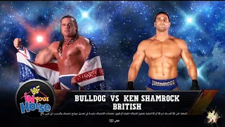 WWE 2K24 The British Bulldog vs Ken Shamrock