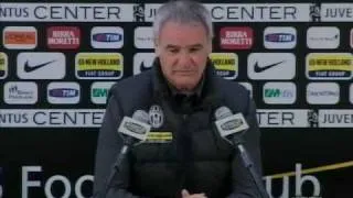 Torino - Juventus Conferenza stampa di Ranieri 1 Parte