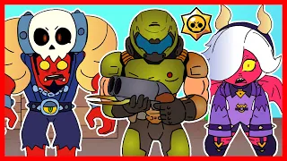 ⭐️ BRAWL STARS VS DOOM - BRAWL STARS ANIMATION